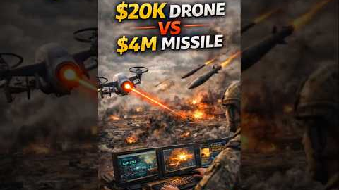 Iran LUCAS Drone Swarm Strategy Explained | $20K Drone vs $4M Missile Defense | Behind Modern Tech