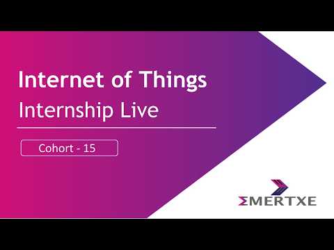 Emertxe IoT Internship | Smart Factory Monitoring System Dashboard Implementation #13