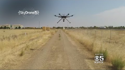 Drone Technology Helps Construction Crews Produce 3-D Maps Of Highway 4