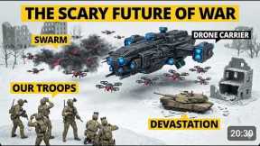 The Scary Future of Drone Warfare | Future Warfare Technology Explained | AI Autonomous Weapons