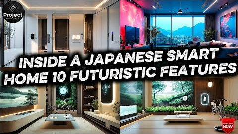 Inside a Japanese Smart Home 10 Futuristic Features