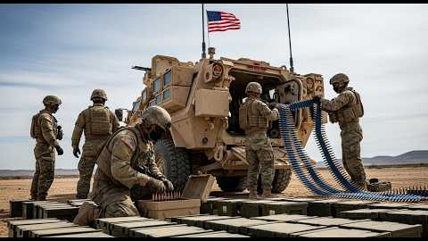 U.S. Army Test-Fires New 30mm Anti-Drone Weapon System for the First Time