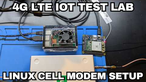 Giving my Raspberry Pi LTE Connectivity - 4G LTE IoT Test Lab