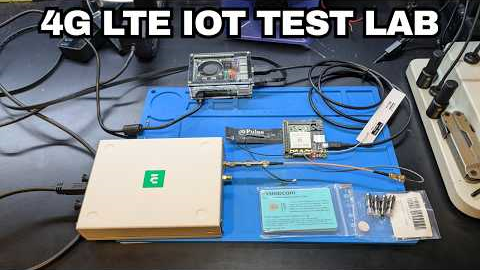 4G LTE IoT Test Lab - Basic Setup