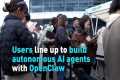 Users build autonomous AI agents with 