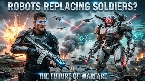 Robotics in Warfare: Are Robots Replacing Soldiers? | Future Military Technology & AI War Machines