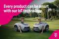 With our global IoT technology,
